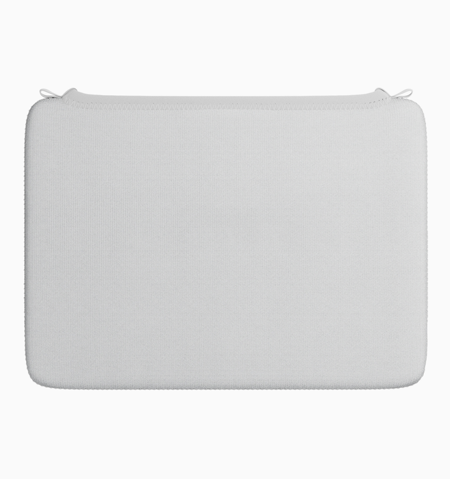 Rushfaster Laptop Sleeve For 13" MacBook Air - White