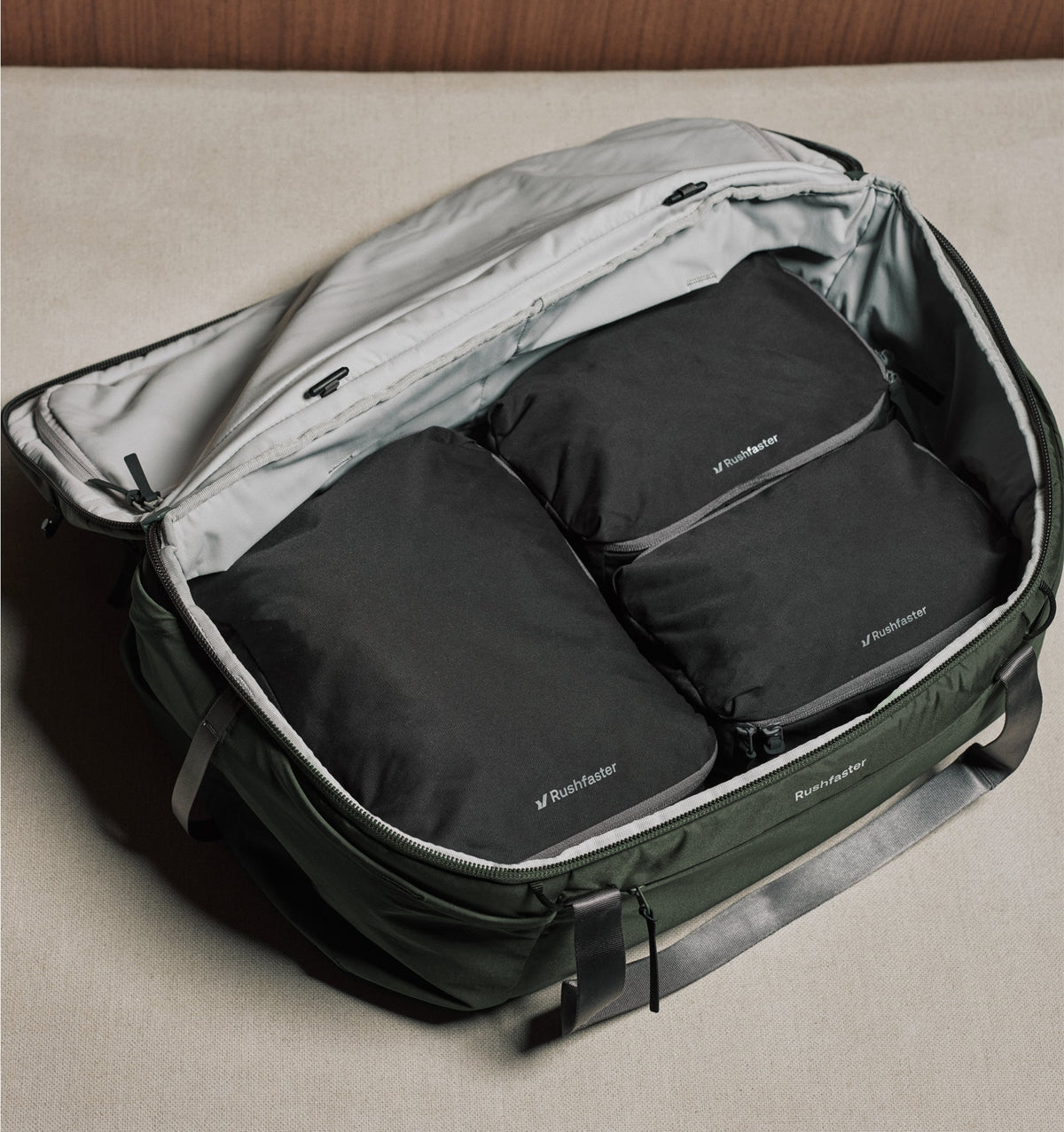 Rushfaster Duffle Bag 55L