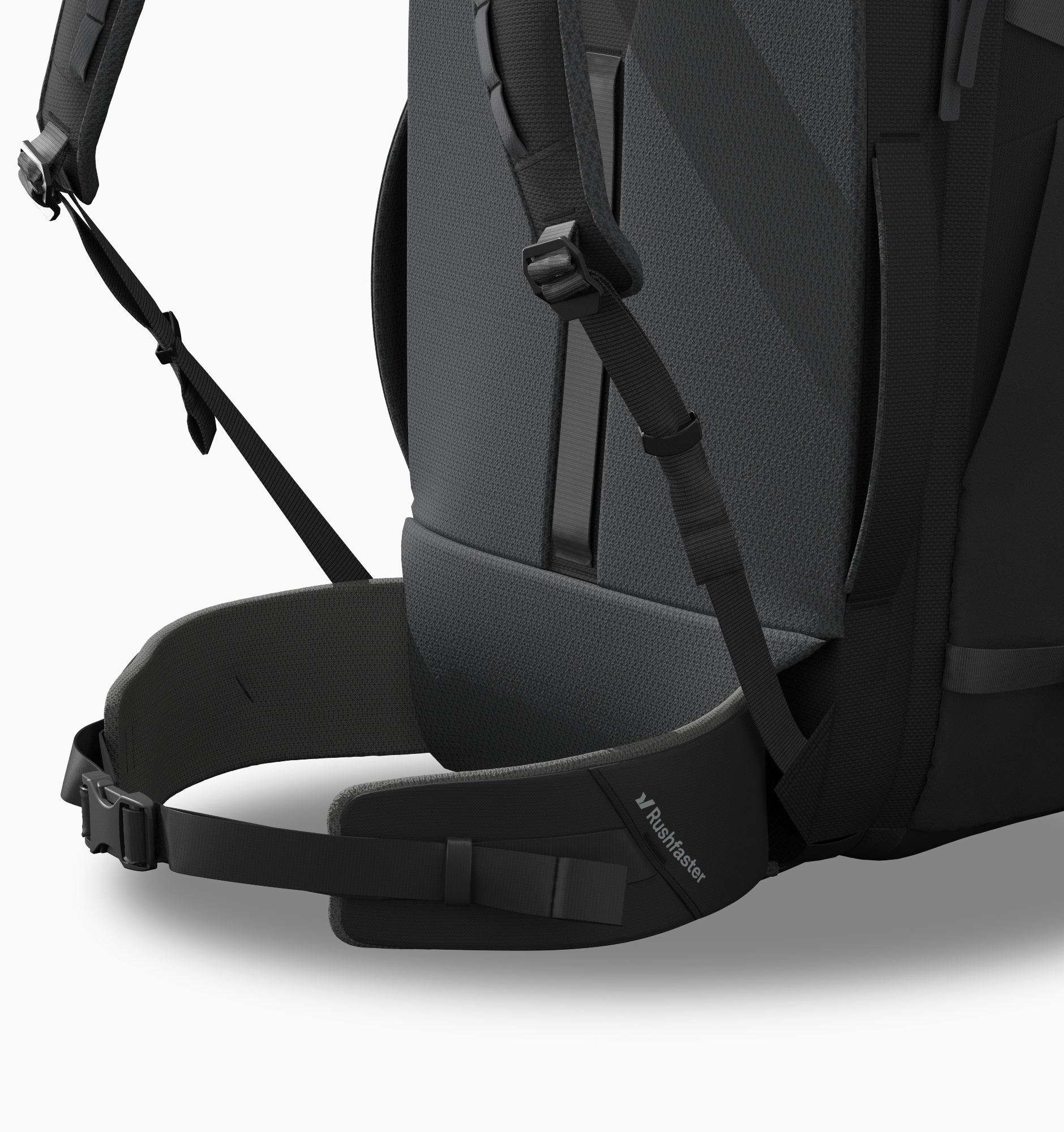 Rushfaster Travel Backpack Hip Belt
