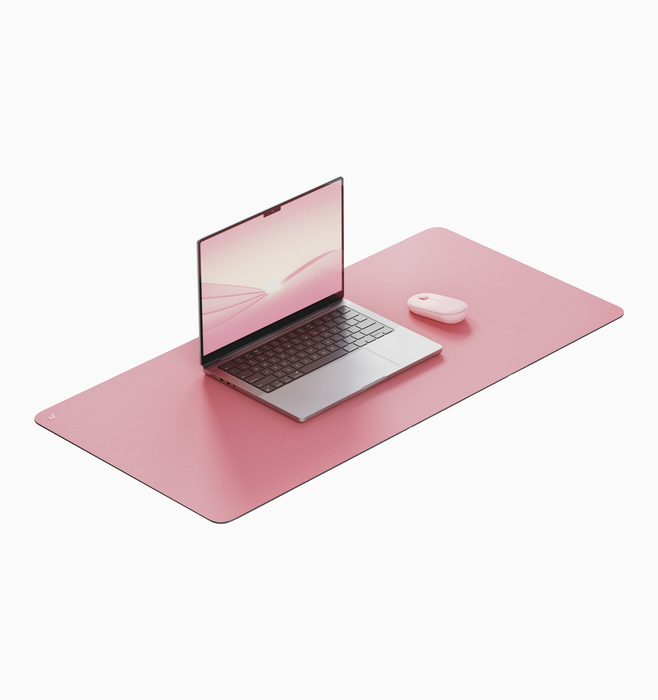 Rushfaster Desk Mat Large - Pink