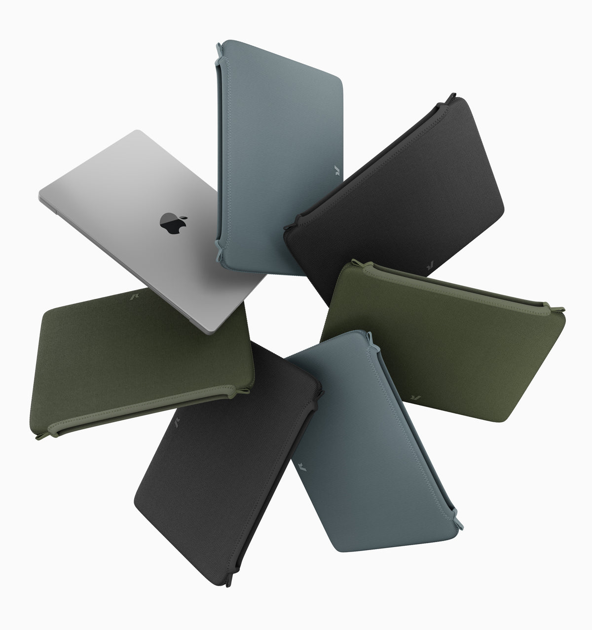 Rushfaster Laptop Sleeve For 13" MacBook Air/Pro/Neo