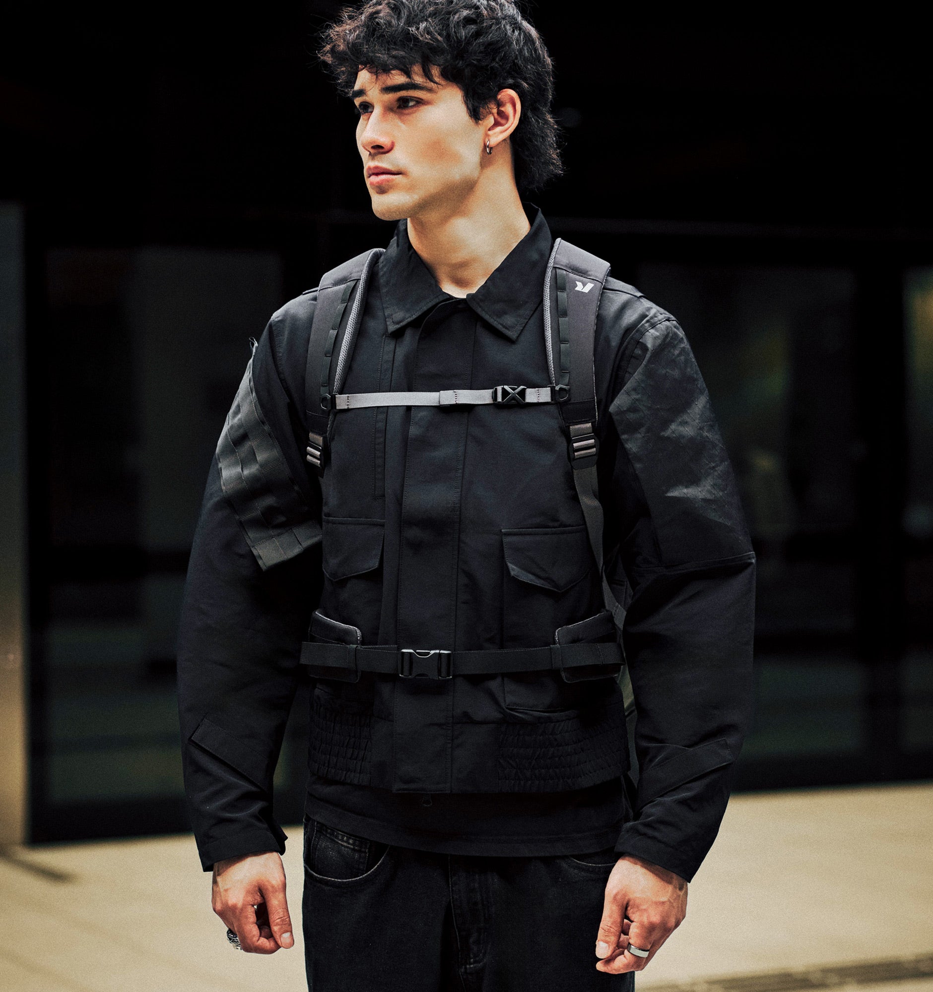 Rushfaster Travel Backpack Hip Belt
