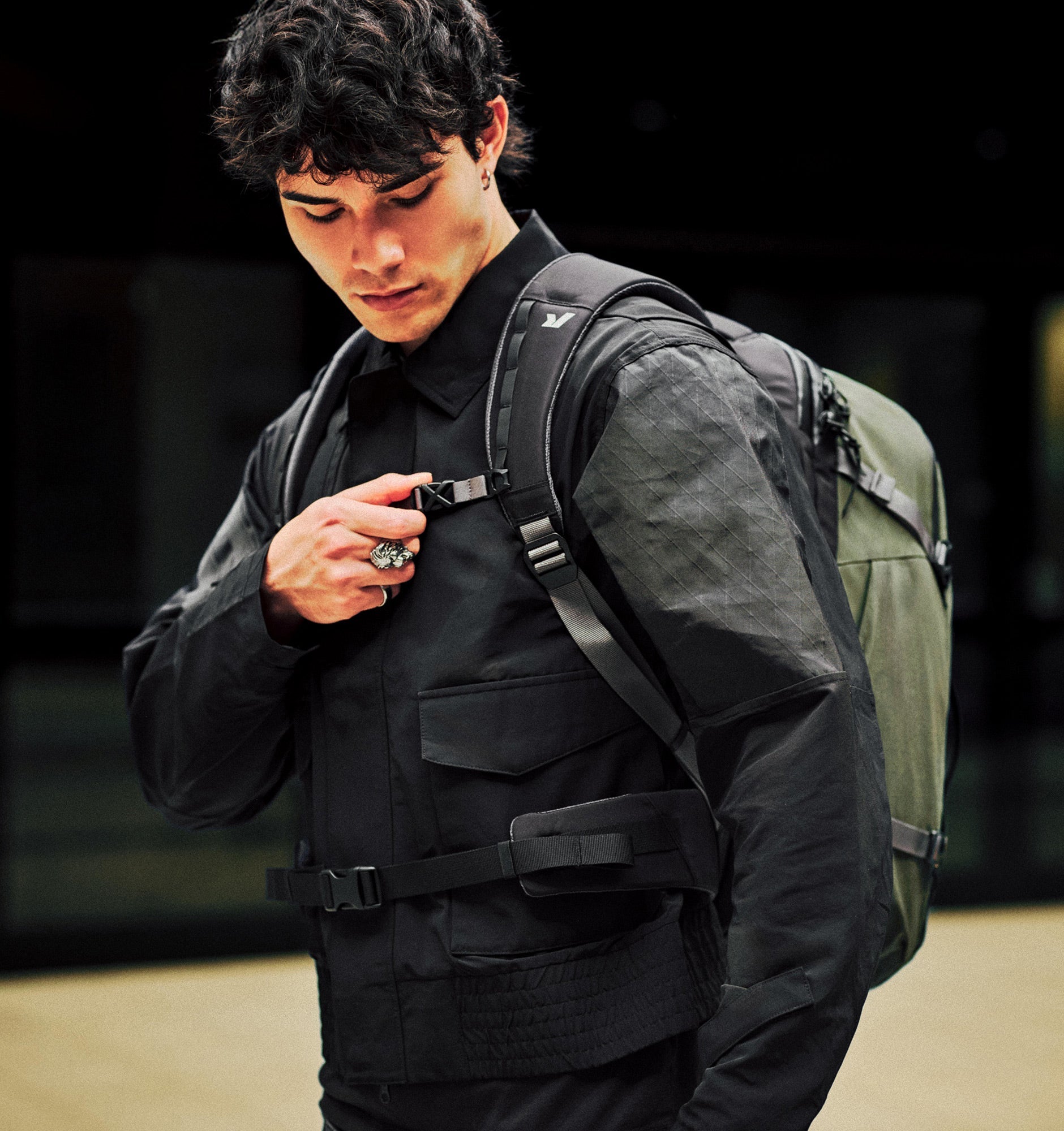 Rushfaster Travel Backpack Hip Belt