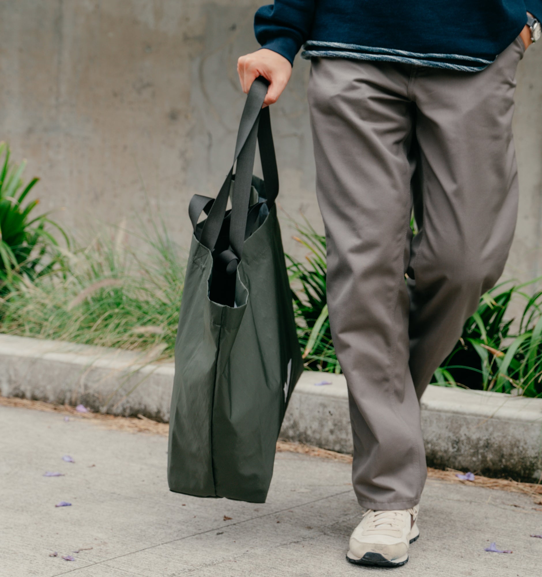 Rushfaster Reusable Grocery Tote Bag - 20L