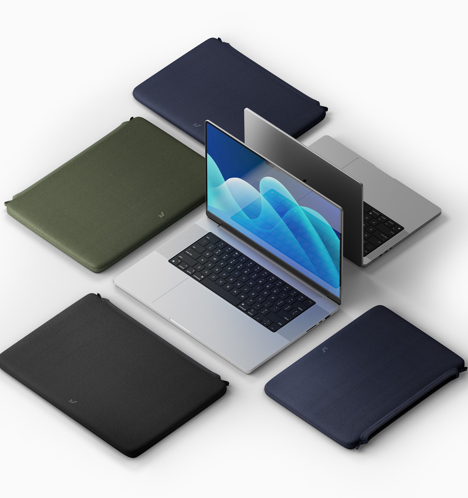 Rushfaster Laptop Sleeve For 16" MacBook Pro