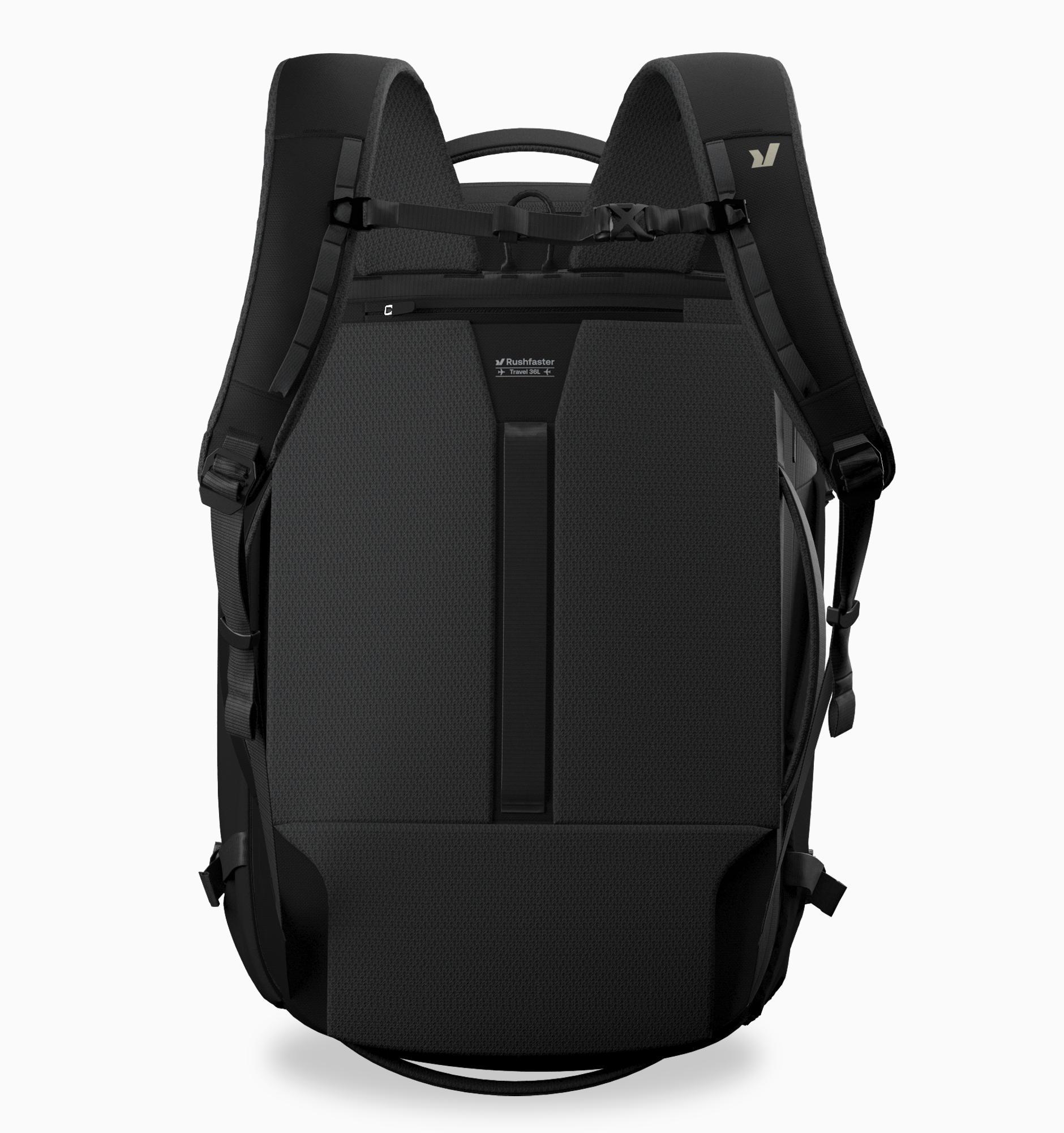 Rushfaster Travel Backpack System (+Packing Cubes + Hip Belt)