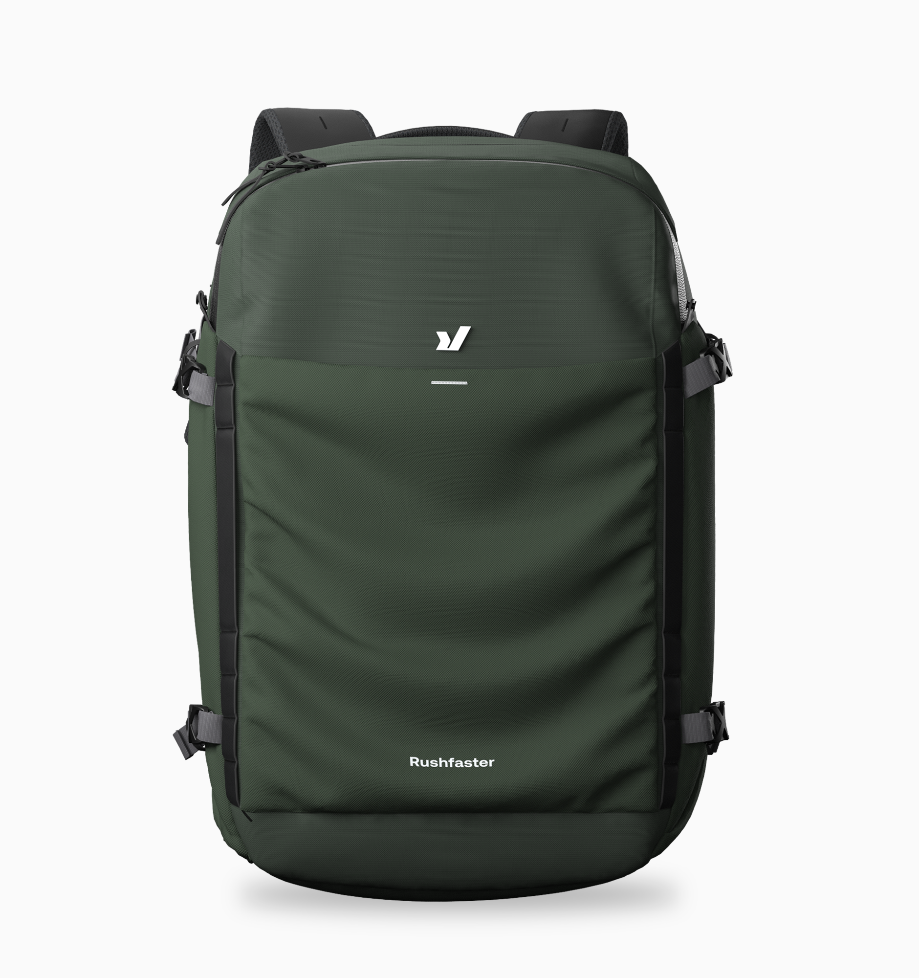 Rushfaster Travel Backpack System (+Packing Cubes + Hip Belt)