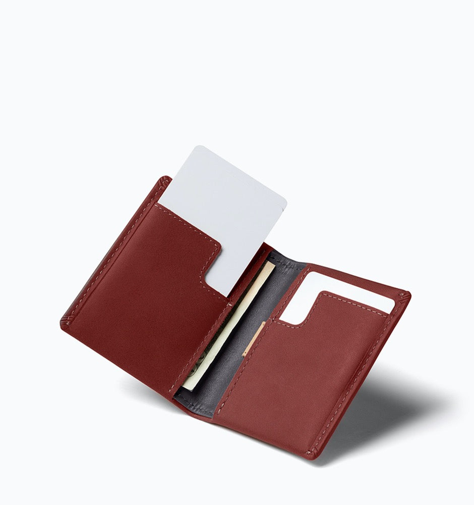 Bellroy Slim Sleeve Wallet - Red Earth