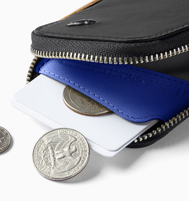Bellroy Card Pocket Wallet - Charcoal Cobalt