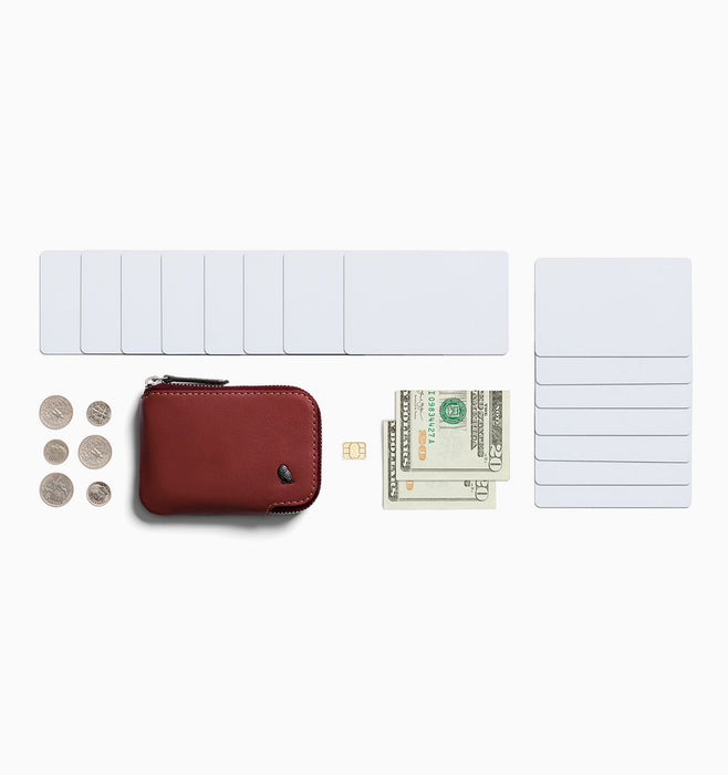 Bellroy Card Pocket Wallet - Red Earth